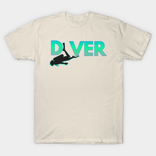 Scuba diving t-shirt designs T-Shirt by Coreoceanart